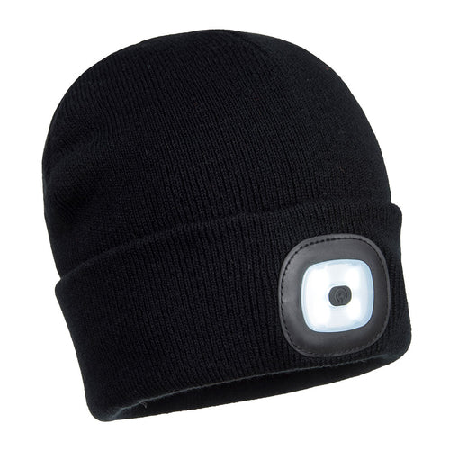 Gorro con Doble LED Recargable - Ilumina tu Camino