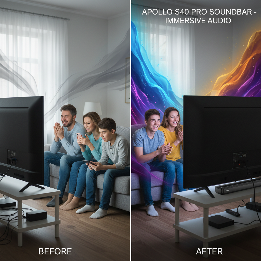 Apollo S40 Pro Barre de Son 2025